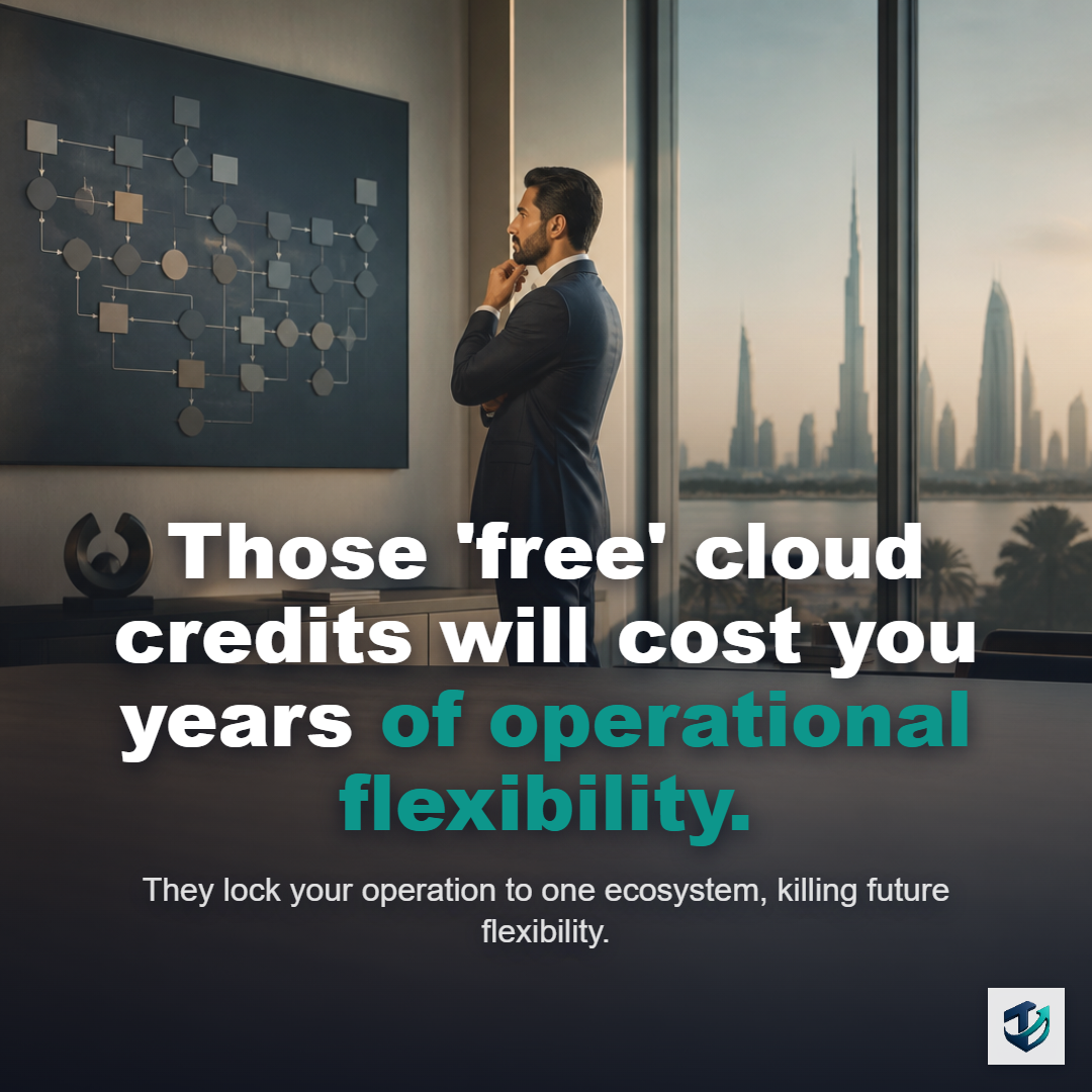 The Infrastructure Trap: Why Cloud Credits Are the Most Expensive Gift in the GCC